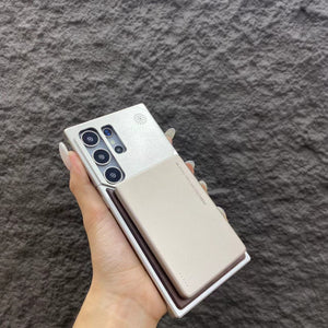 Nature Wood Grain Metallic Case - Samsung