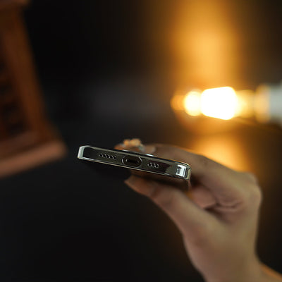 Crystal Ring Grip Lens Bracket Case - iPhone