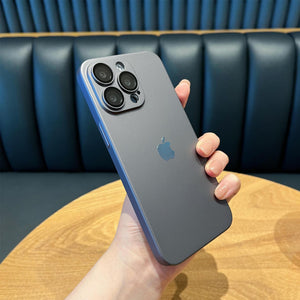 Luxury Matte Soft Case - iPhone