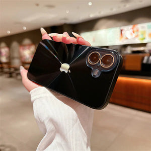 iPhone 16 Series Glossy Bling Laser Armor Case