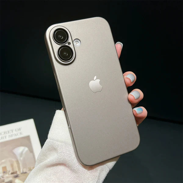 iPhone 16 Series Luxury Luxe Matte Soft Case