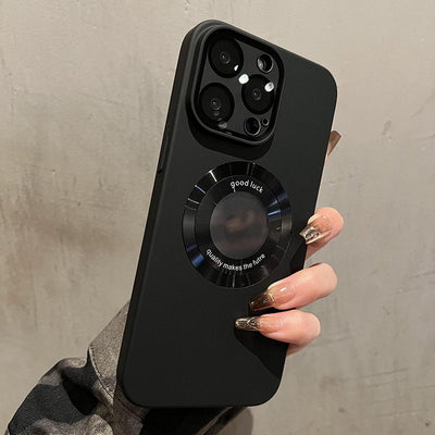 Matte Lens Film Shockproof Magsafe Case - iPhone