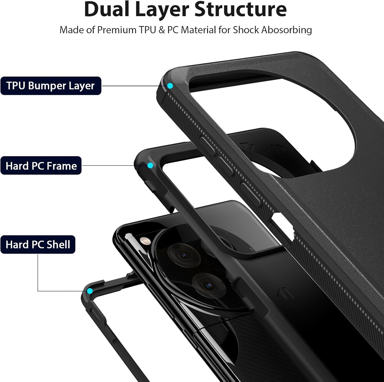 Tough Armor Dual Layer Hybrid Case - OnePlus
