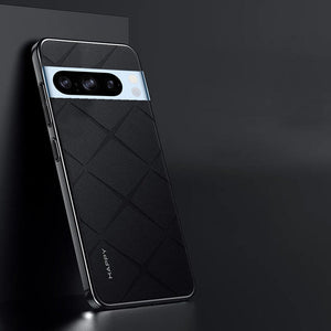 Google Pixel 7 Series Classy High-End Leather Business Case