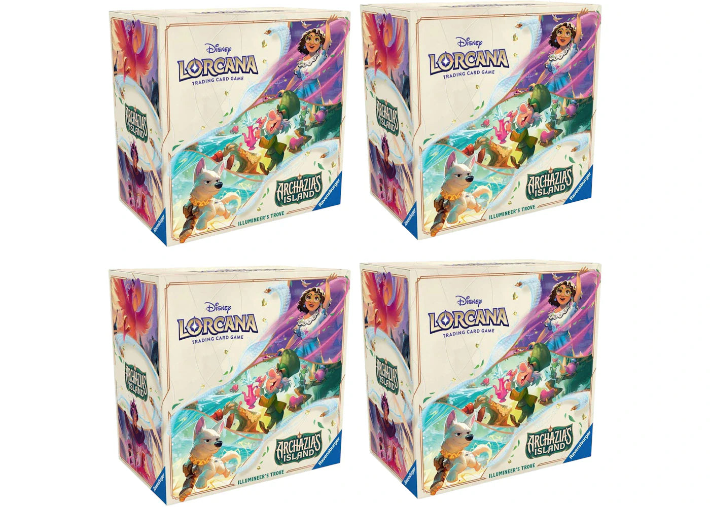 2025 Disney Lorcana TCG Archazia's Island Chapter 7 Trove Box 4x Lot