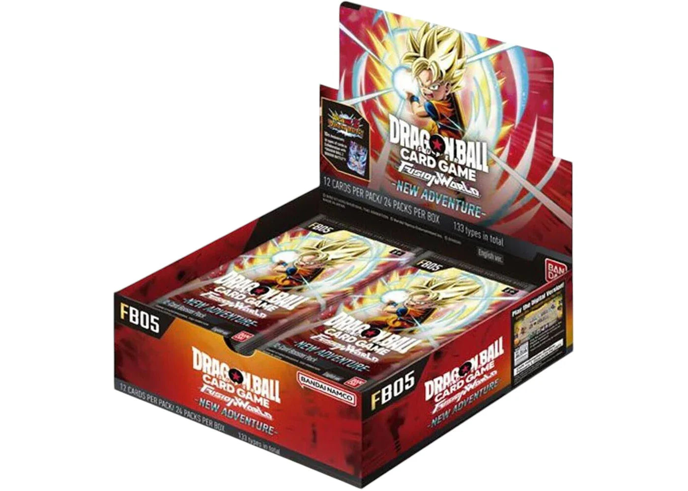 2025 Dragon Ball Super Fusion World New Adventure Booster Box