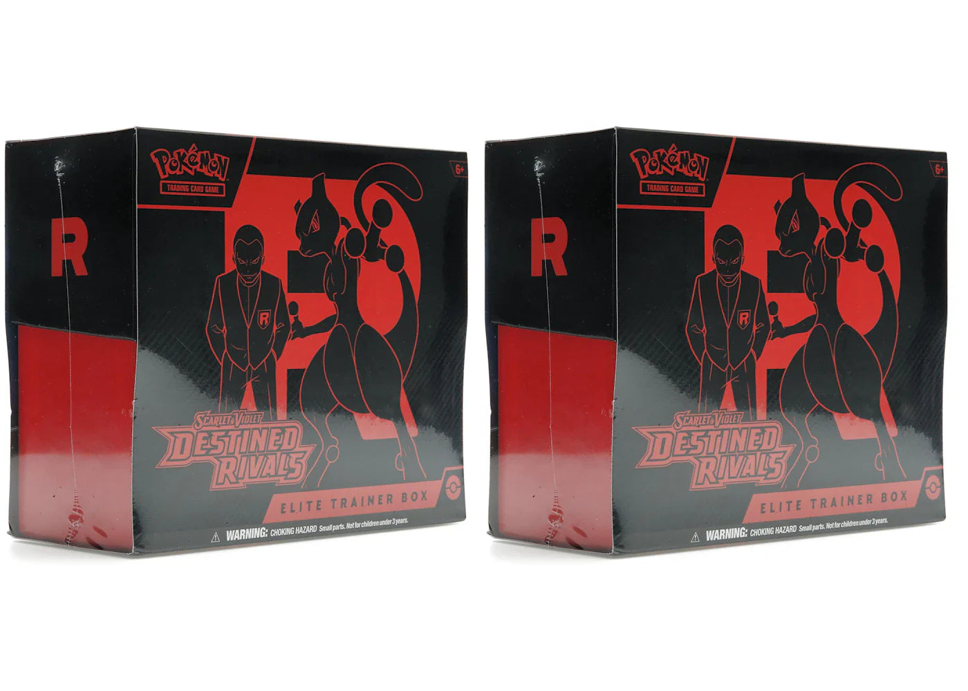 2025 Pokémon Scarlet & Violet Destined Rivals Elite Trainer Box 2x Lot