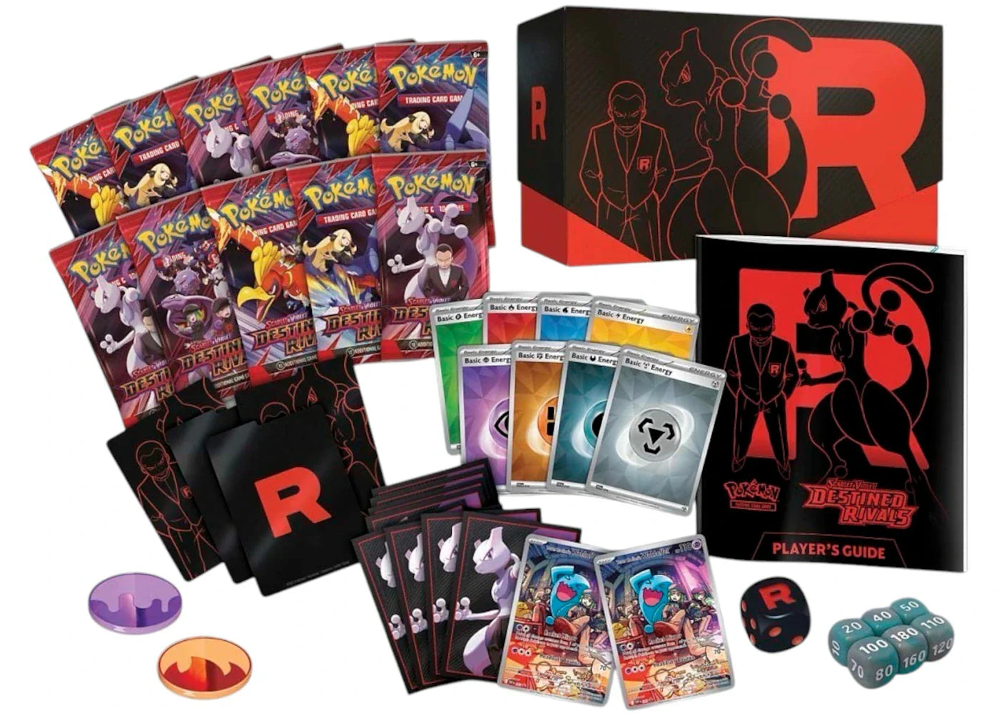 2025 Pokémon Scarlet & Violet Destined Rivals Pokemon Center Elite Trainer Box 6x Lot