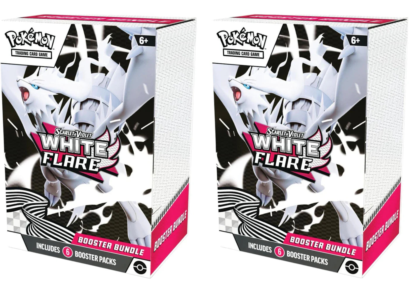 2025 Pokémon Scarlet & Violet White Flare Booster Bundle 2x Lot