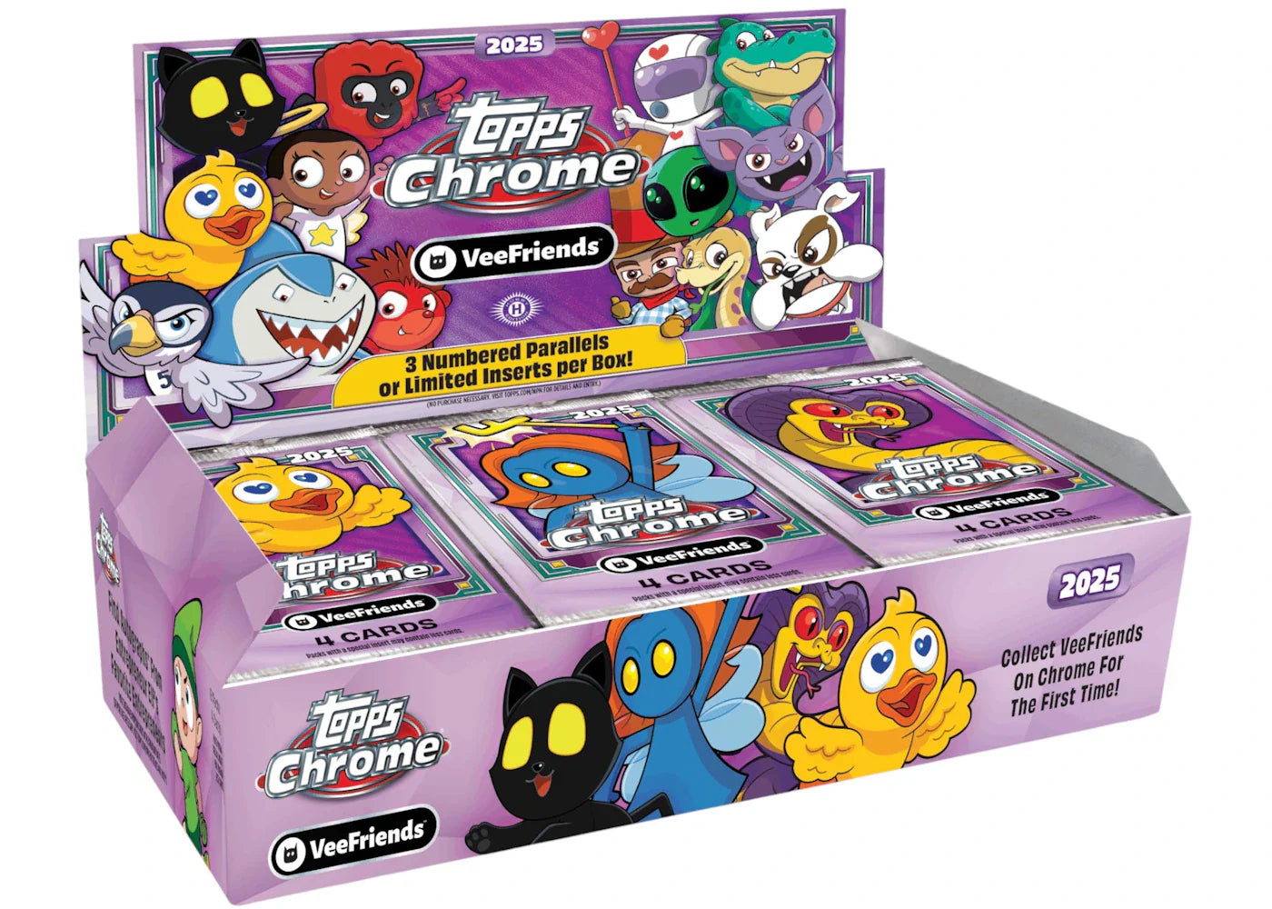 2025 Topps Chrome VeeFriends Hobby Box
