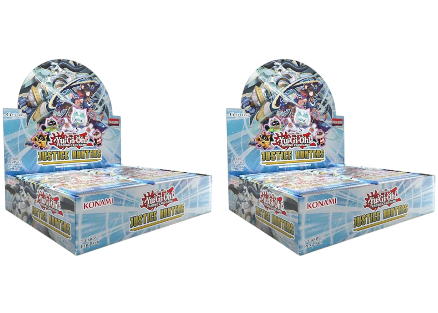 2025 Yu-Gi-Oh! Justice Hunters Booster Box 2x Lot