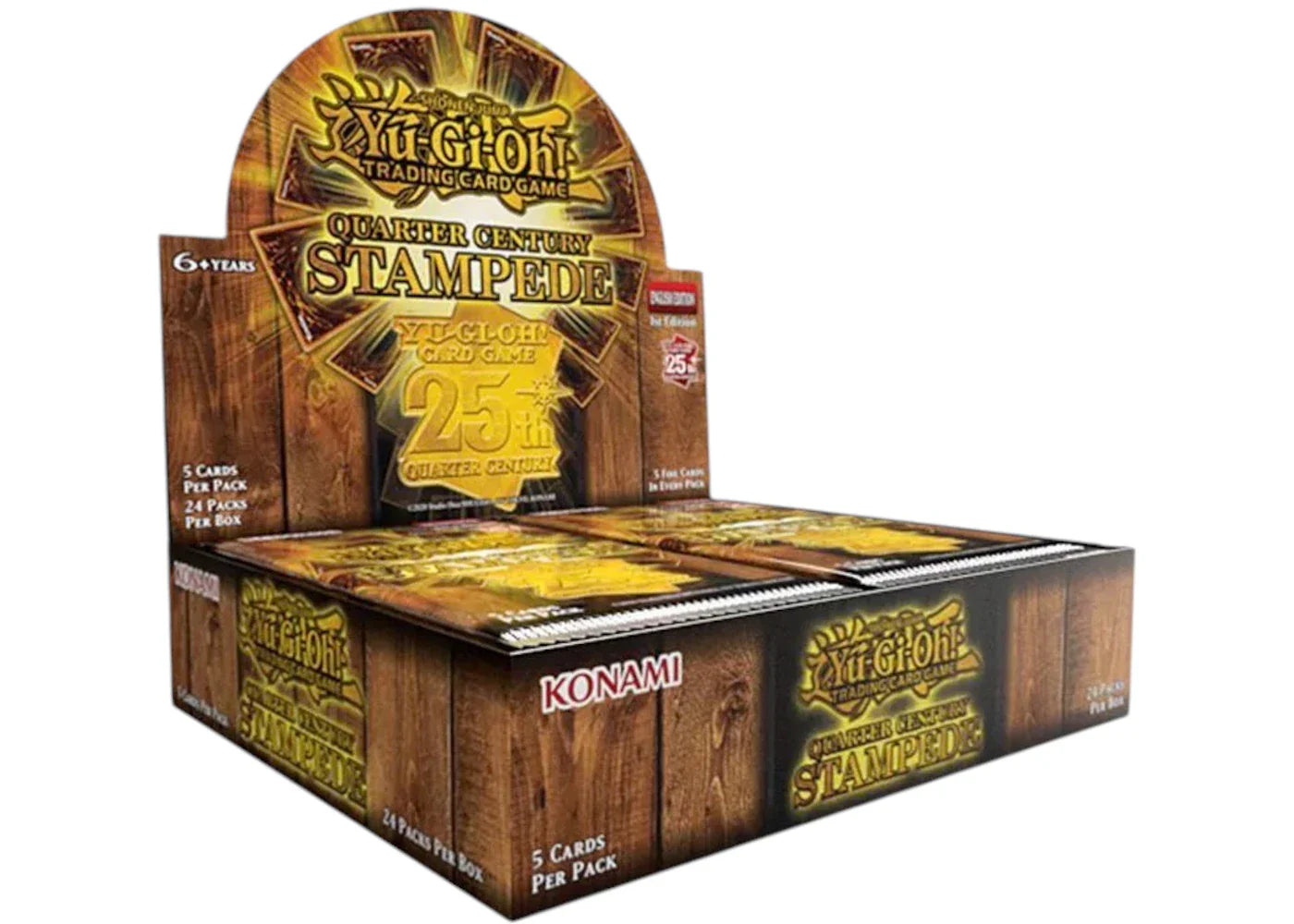 2025 Yu-Gi-Oh! Quarter Century Stampede Booster Box