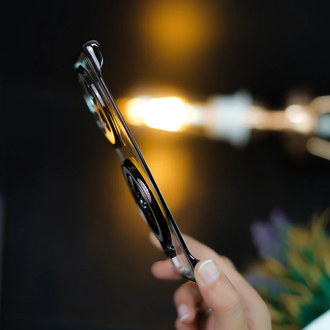 Crystal Clear Borderless Swivel Stand Case - OnePlus