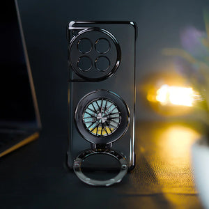 Crystal Clear Borderless Swivel Stand Case - OnePlus
