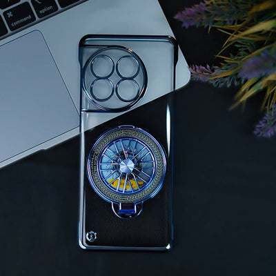 Crystal Clear Borderless Swivel Stand Case - OnePlus