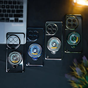 Crystal Clear Borderless Swivel Stand Case - OnePlus