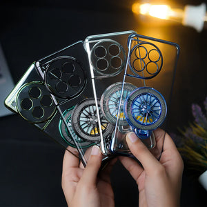 Crystal Clear Borderless Swivel Stand Case - OnePlus