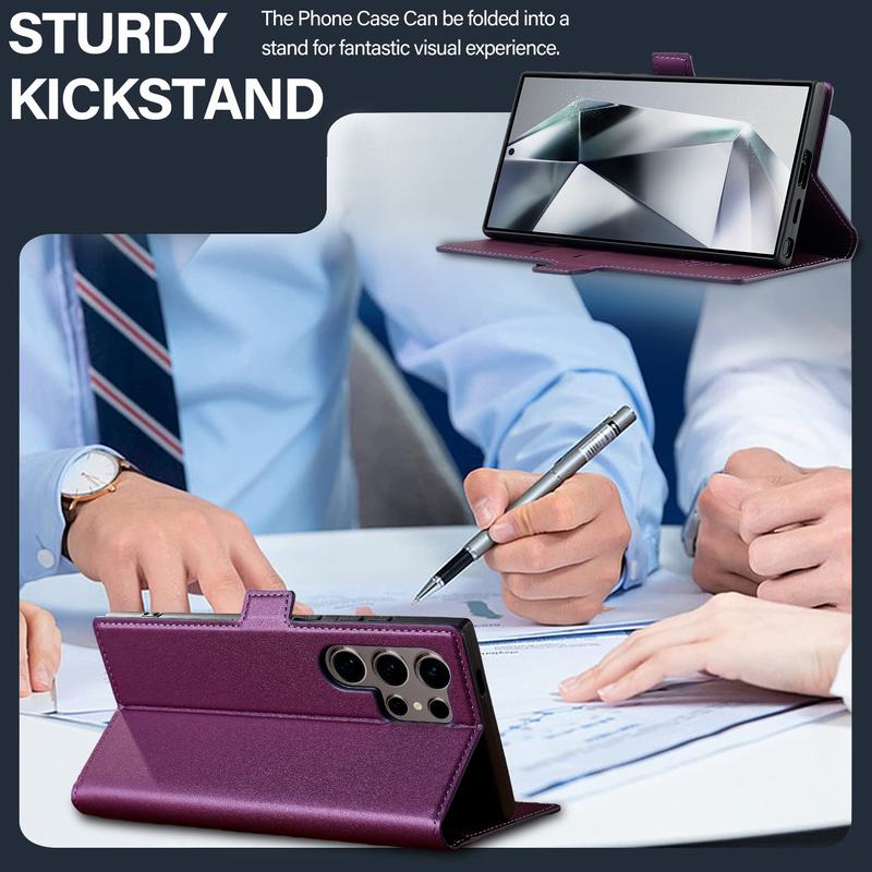 Elite Royal Flip Wallet Case - Samsung