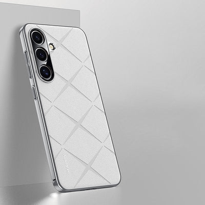 Galaxy S25 Series Classy High-End Leather Business Case