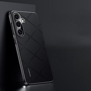 Galaxy S25 Series Classy High-End Leather Business Case
