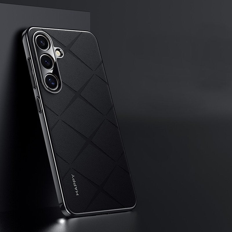 Galaxy S25 Series Classy High-End Leather Business Case