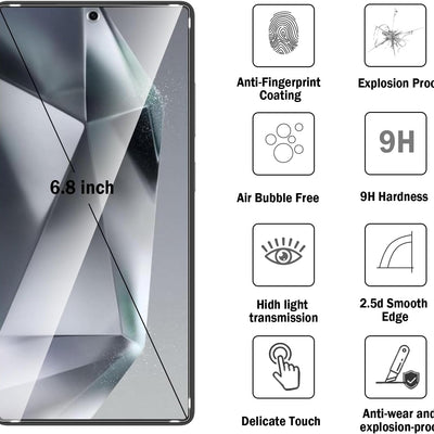 Camera Lens + Tempered Glass