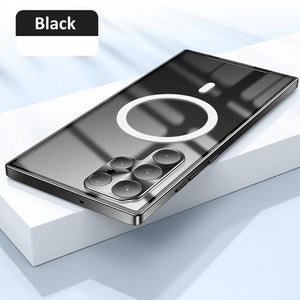 Galaxy S25 Series Luxury Ultra-Thin Magsafe Matte Metal Frame Case