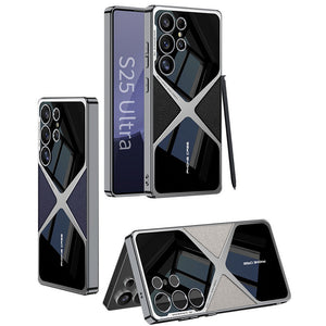 Galaxy S25 Series Polished Guard Business Leather Case