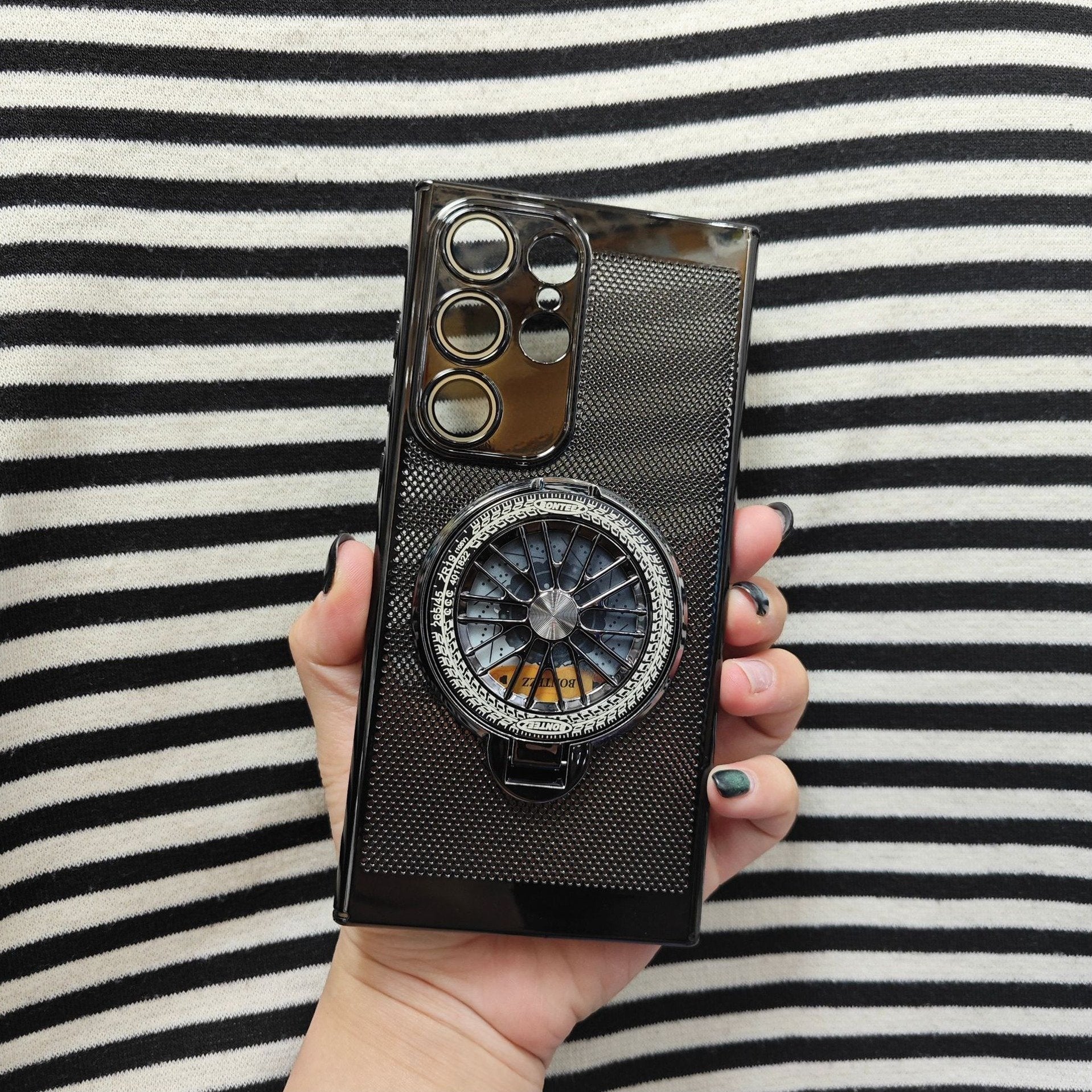 Galaxy S25 Series Brilliant Spin Rotating Wheel Stand Case
