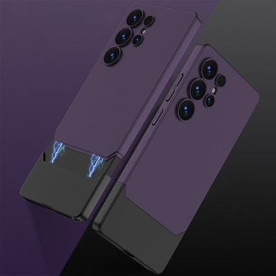 Galaxy S25 Series Duo Tone Frosted Design Case