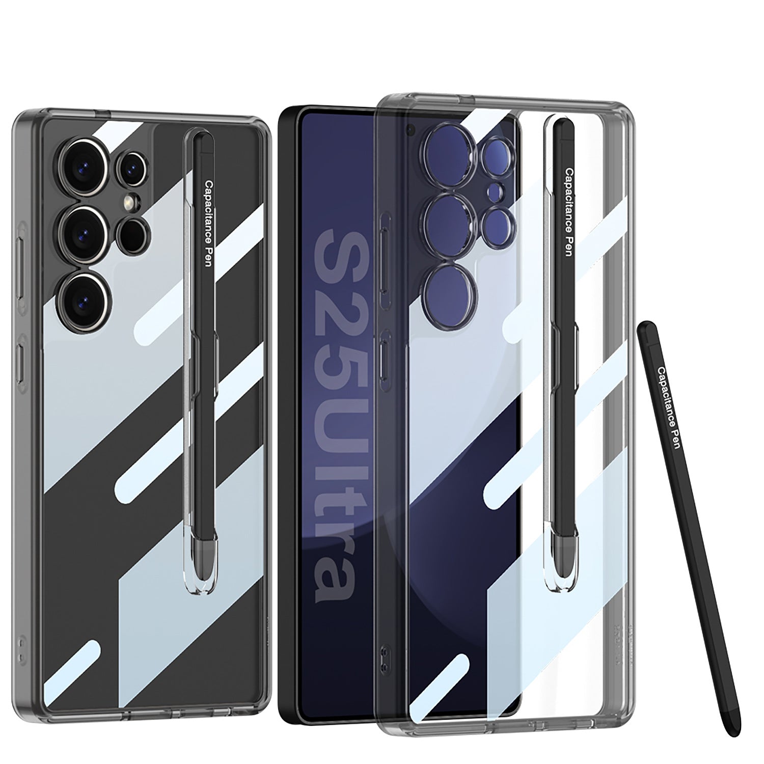 Crystal Shield High Transparency Pen Holder Case - Samsung