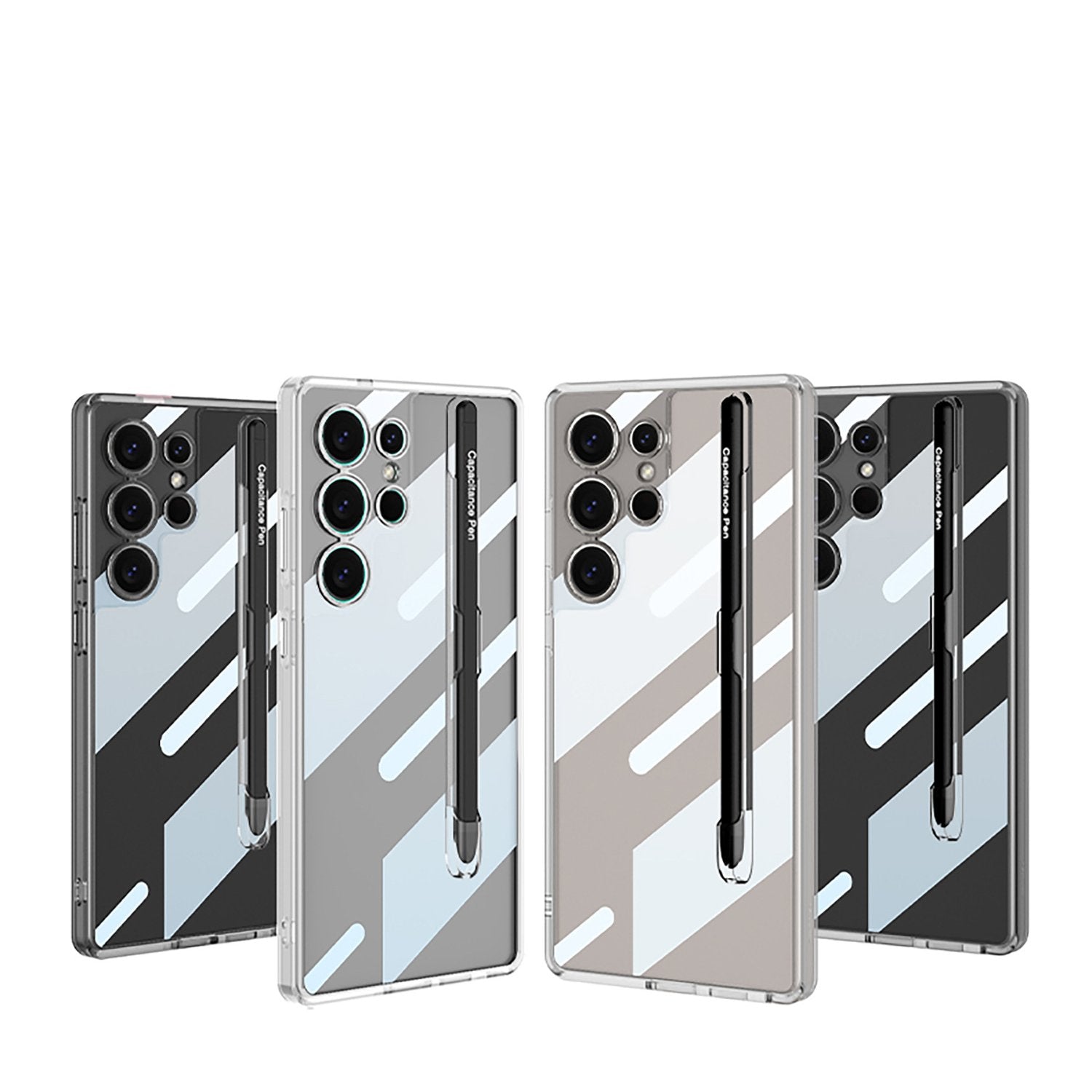 Crystal Shield High Transparency Pen Holder Case - Samsung