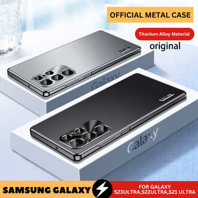 Galaxy S25 Series Luxury Magnetic Metal Frame Case