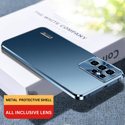Galaxy S25 Series Luxury Magnetic Metal Frame Case