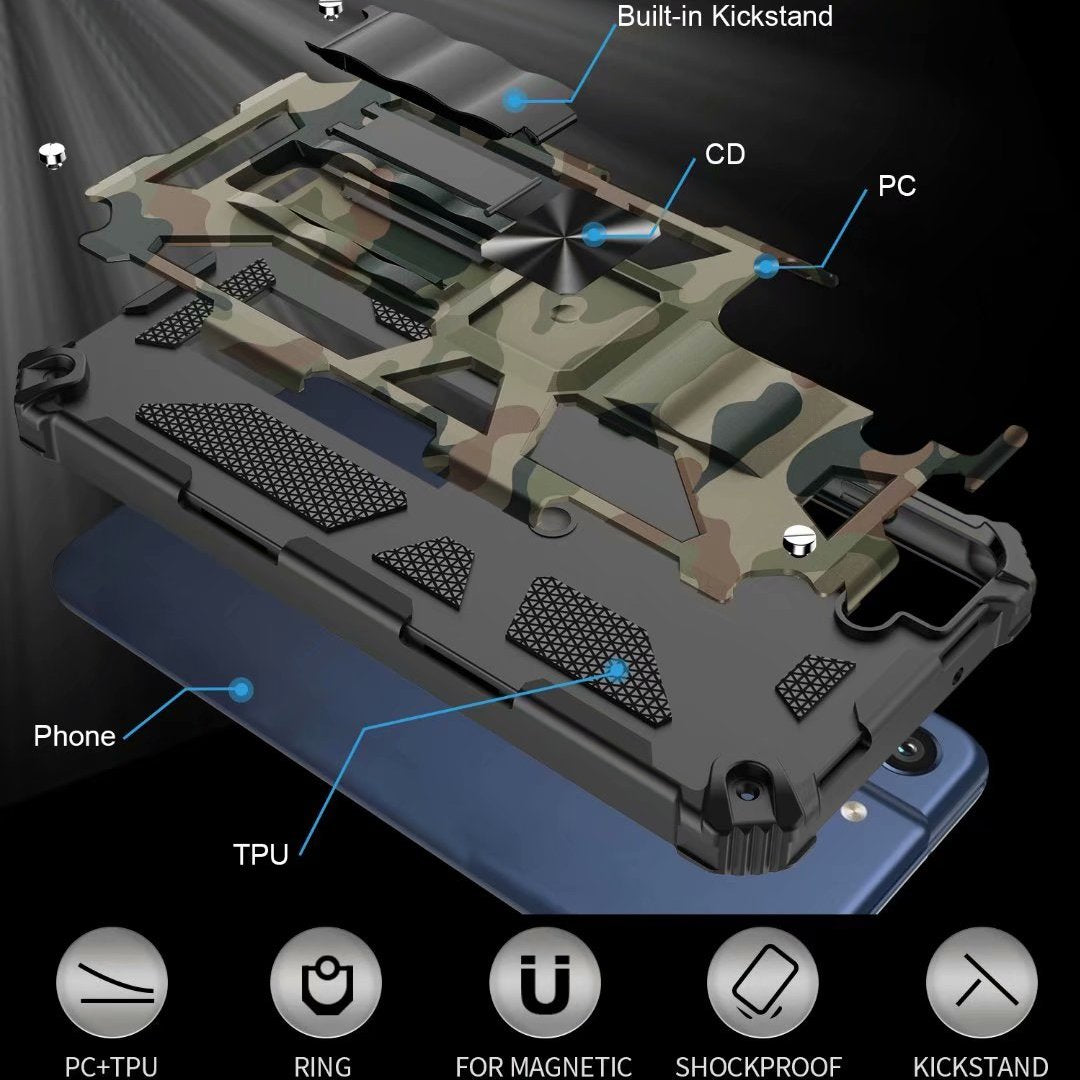 Robust Military Impact Armor Kickstand Case - Samsung