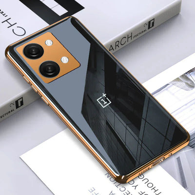 OnePlus Nord 3 Premium Glossy Gold Edge Case