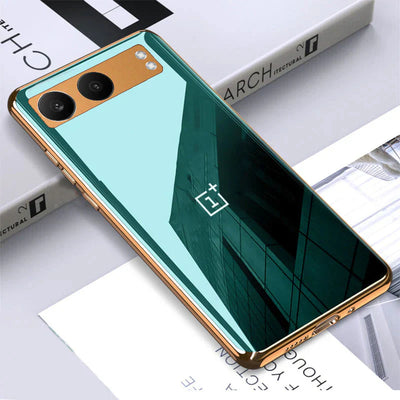 Premium Glossy Gold Edge Case - OnePlus