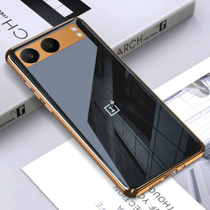Premium Glossy Gold Edge Case - OnePlus