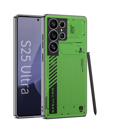 Futuristic Industrial Tech Armor Case - Samsung