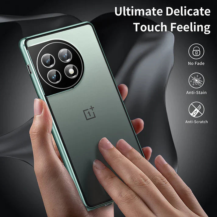 OnePlus 13 Series Velocity Metal Craft Dual Glass Armor Case