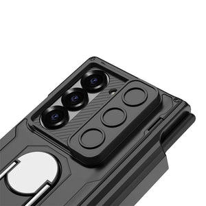 Galaxy Z Fold Series Innovative Folding Hinge Magnetic Bracket Case