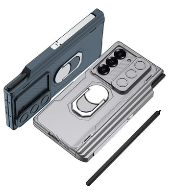 Galaxy Z Fold Series Innovative Folding Hinge Magnetic Bracket Case