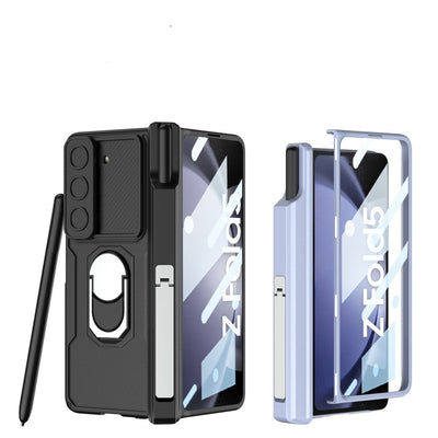 Galaxy Z Fold Series Innovative Folding Hinge Magnetic Bracket Case