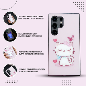 Luminous LED Bright Glow Light Case - Samsung