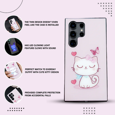 Luminous LED Bright Glow Light Case - Samsung