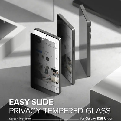 Galaxy S25 Series Privacy Tempered Glass [ Anti - Spy Glass]