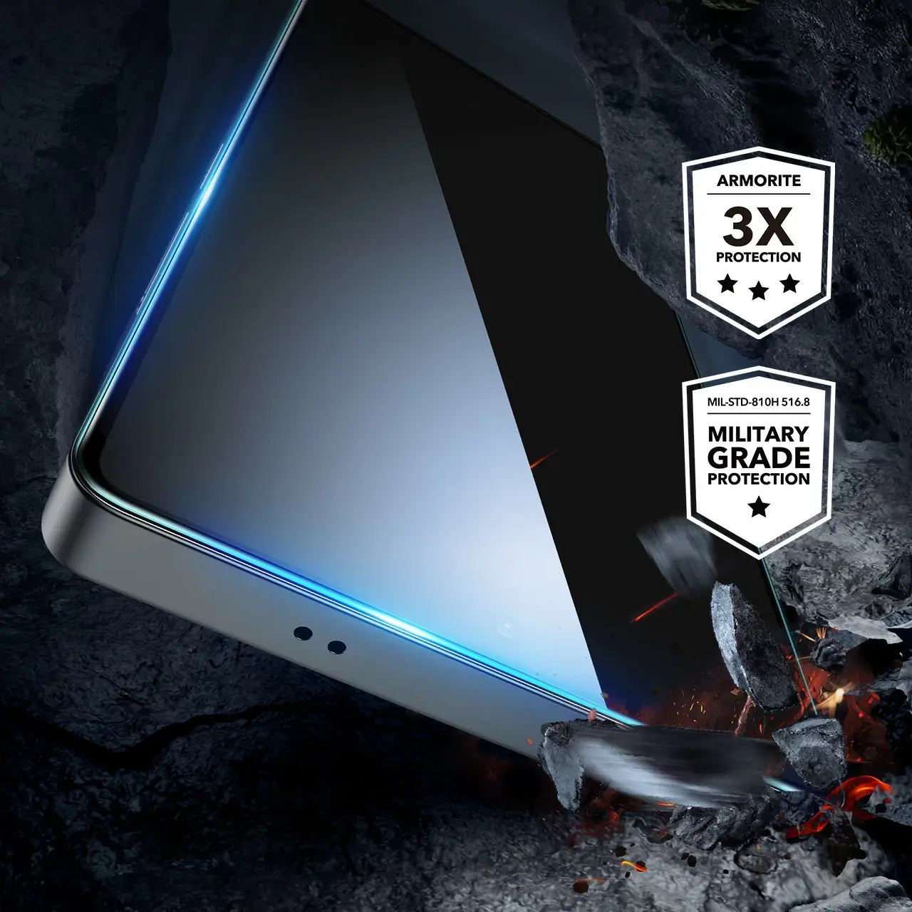 Galaxy S25 Series Privacy Tempered Glass [ Anti - Spy Glass]