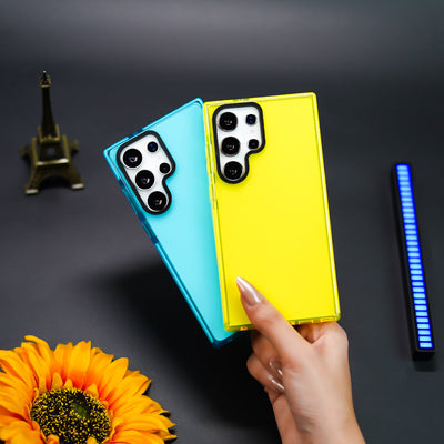 Bold Fluorescent Pop Color Soft Case - Samsung