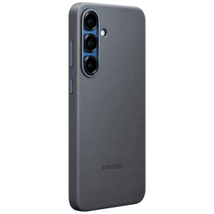 Galaxy S25 Series Premium Metal Camera Ring PU Leather Case