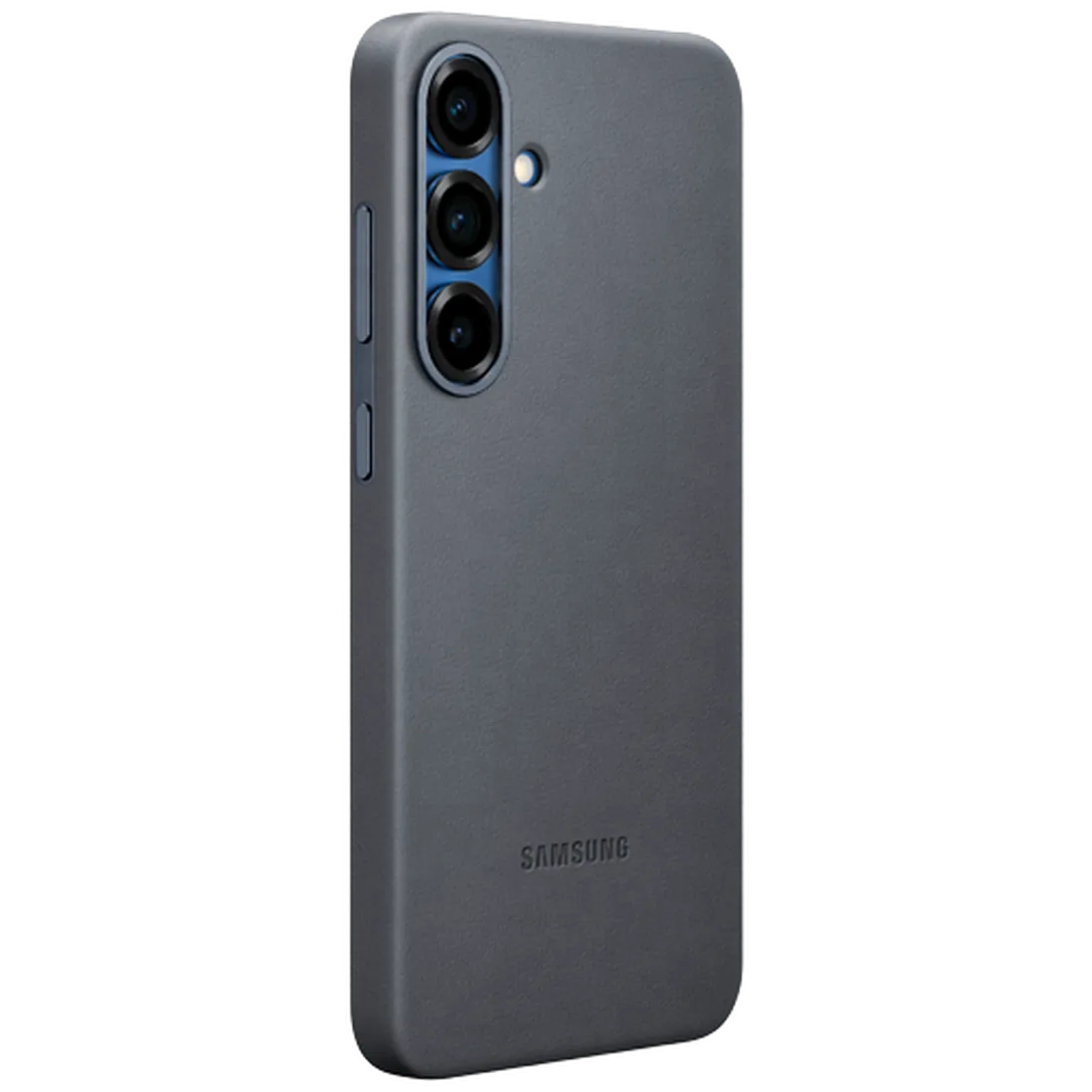 Galaxy S25 Series Premium Metal Camera Ring PU Leather Case